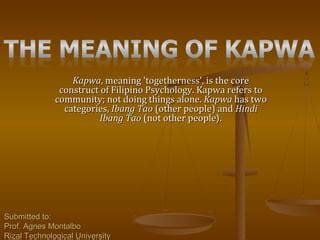panlalamang sa kapwa in english|Kapwa in English: Definition of the Tagalog word kapwa.
